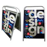 Freestanding Floor stand display 1m