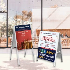 Retail Sandwich Board displays