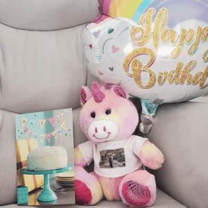 Sparkles Photo Unicorn Bear