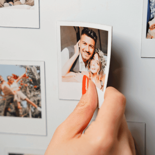 Polaroid Photo Fridge Personalised Photo Gifts
