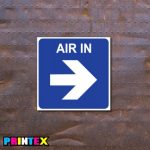 Air In Sign - Gas