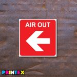 Air Out Sign - Gas