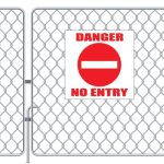 Danger No Entry Sign