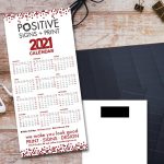 Magnetic Fridge Calendar Cards