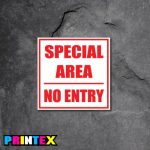 Special Area Business Sign