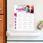 Magnetic A5 Fridge Calendar Cards