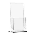 Acrylic Clear Brochure & Menu Holder (7)