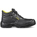 Mega Safety Boot Steel Toe Cap- Black