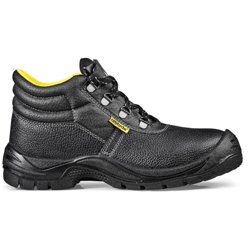 Mega Safety Boot Steel Toe Cap- Black
