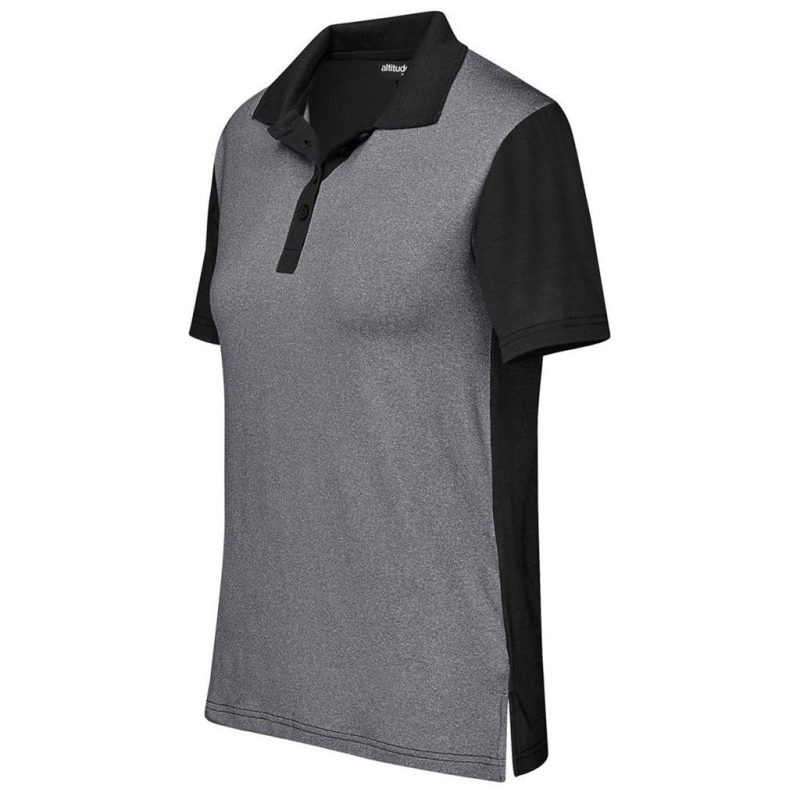 Ladies Crossfire Golf Shirt- Blue