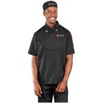 Unisex Short Sleeve Cannes Utility Top- Black