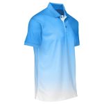 Mens Dakota Golf Shirt- Aqua