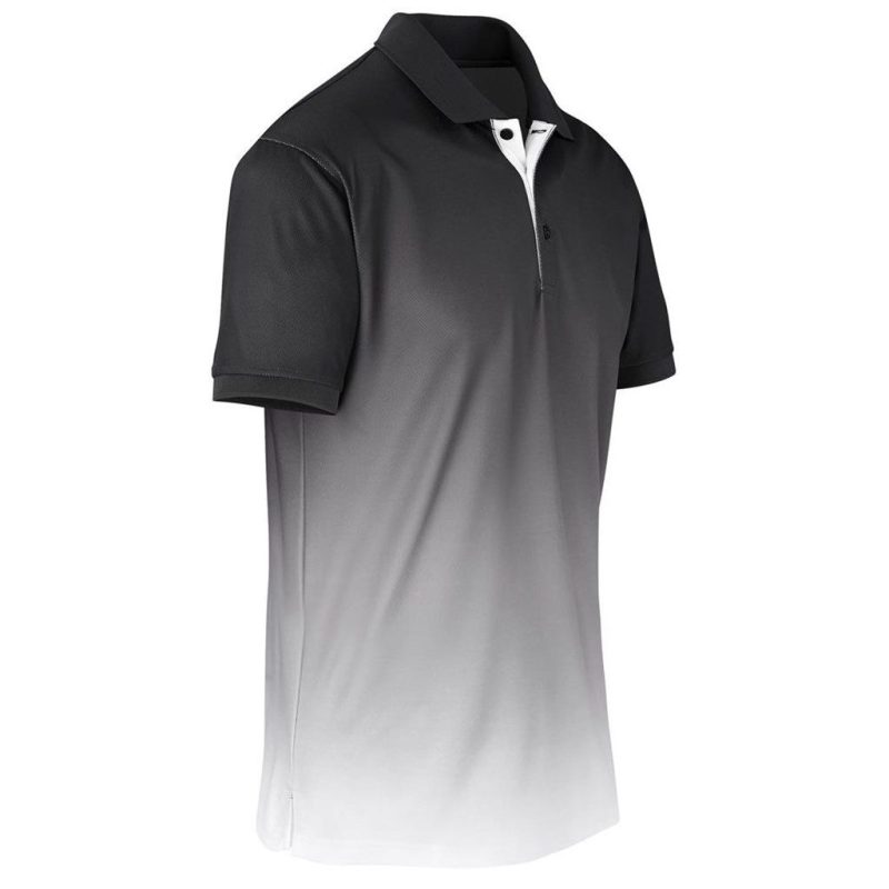 Mens Dakota Golf Shirt- Aqua