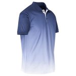 Mens Dakota Golf Shirt- Aqua