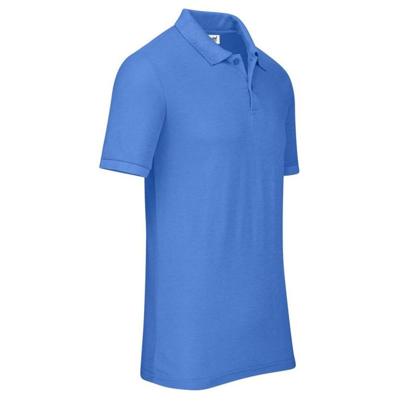 Mens Everyday Golf Shirt- Aqua