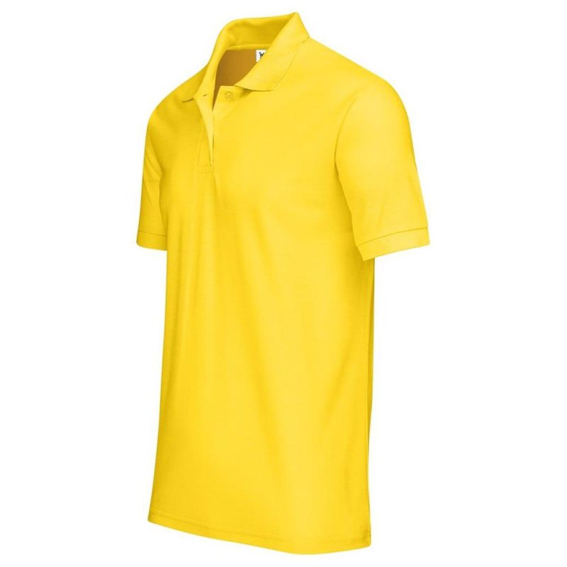 Mens Everyday Golf Shirt- Aqua