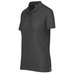 Ladies Exhibit Golf Shirt- Aqua