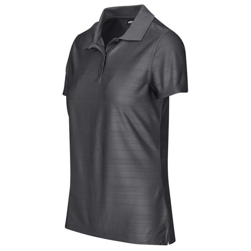 Ladies Milan Golf Shirt- Black