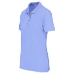 Ladies New York Golf Shirt- Black