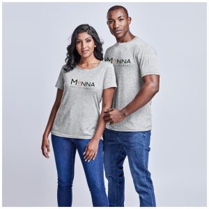 Ladies Oregon Melange T-Shirt- Charcoal