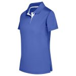 Ladies Tournament Golf Shirt- Black