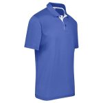 Mens Tournament Golf Shirt- Black