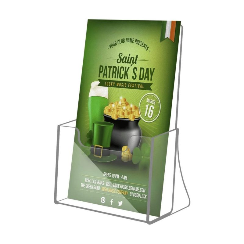 Classic Clear Brochure Holders