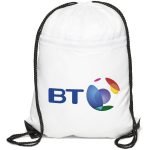 Northstar 210D Drawstring Bag- Black