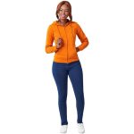 Ladies Bravo Hooded Sweater  - Orange- Orange