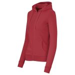 Ladies Bravo Hooded Sweater- Black