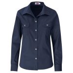 Ladies Long Sleeve Wildstone Shirt- Black