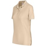 Ladies Boston Golf Shirt - Khaki- Khaki