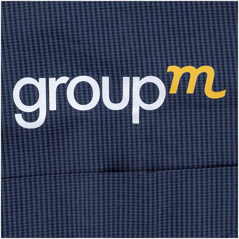 Mens Short Sleeve Micro Check Shirt- Blue