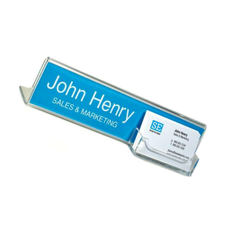Business Card Holder with Name Plate Business Card Holder & Name Plates