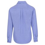 Mens Long Sleeve Oxford Shirt- Dark Grey