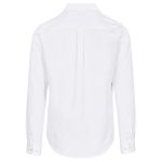 Mens Long Sleeve Oxford Shirt- Dark Grey