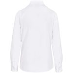 Ladies Long Sleeve Oxford Shirt- Dark Grey