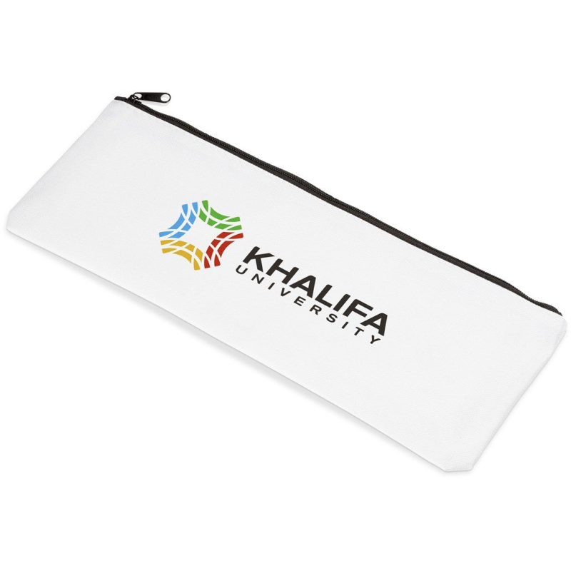 Varsity Maxi Pencil Case- Black