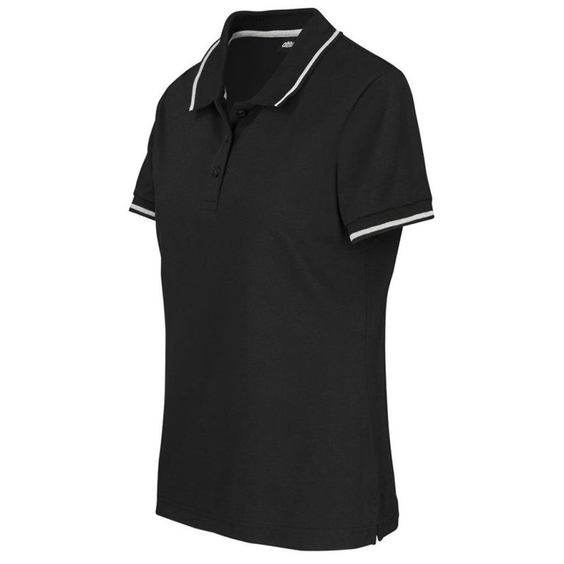 Ladies Reward Golf Shirt- Black