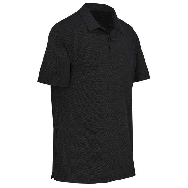 Mens Alex Varga Skylla Golf Shirt- Black