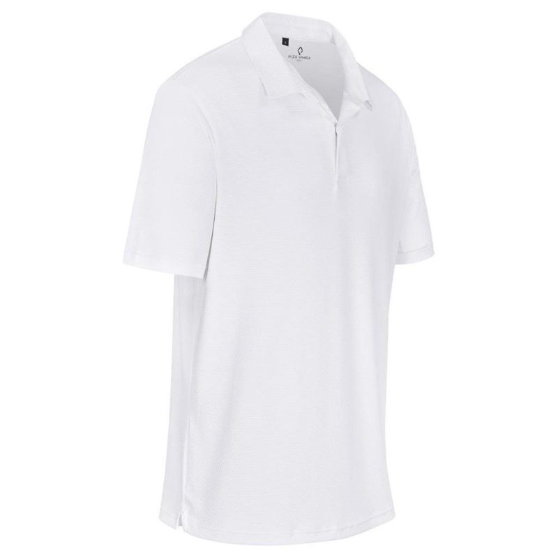 Mens Alex Varga Skylla Golf Shirt- Black