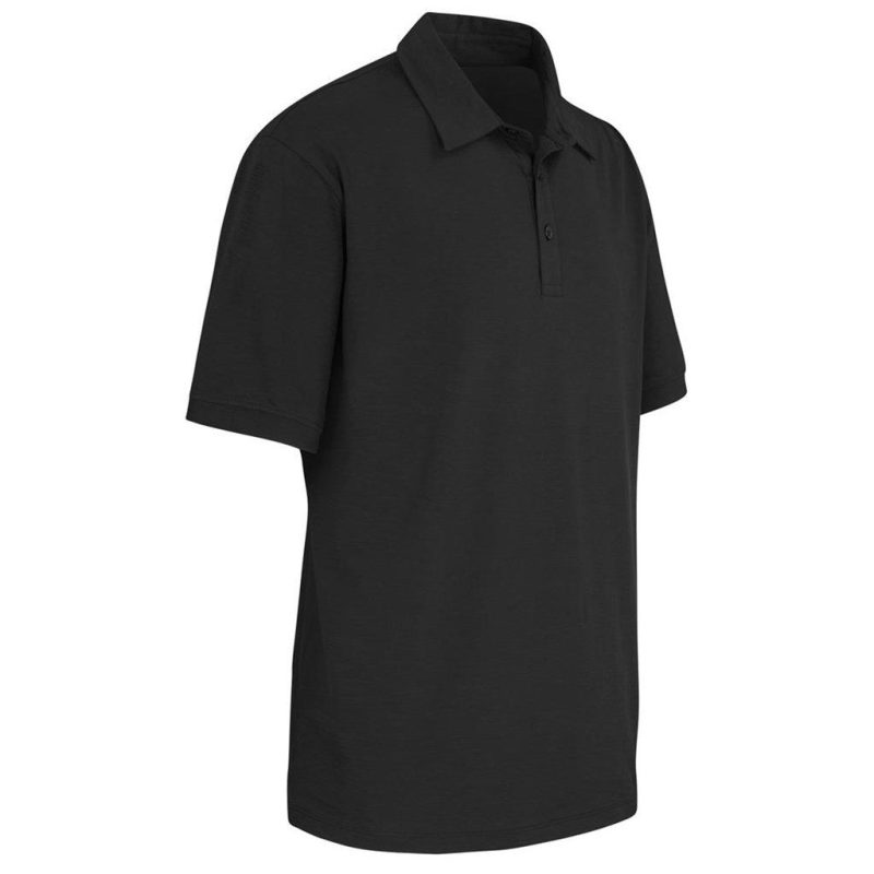 Mens Alex Varga Constantine Golf Shirt- Black