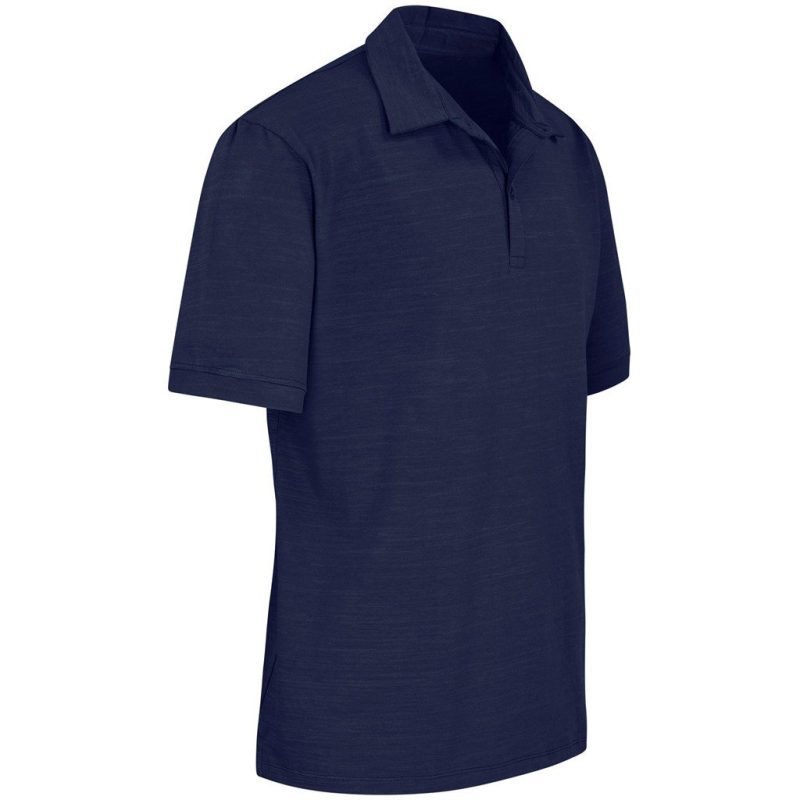 Mens Alex Varga Constantine Golf Shirt- Black