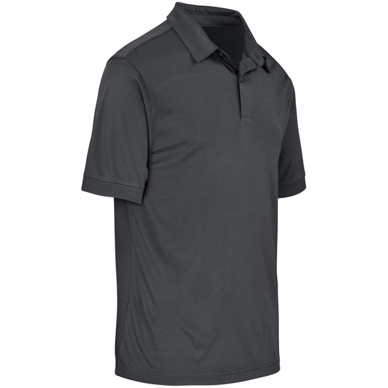 Mens Alex Varga Callidora Golf Shirt- Black