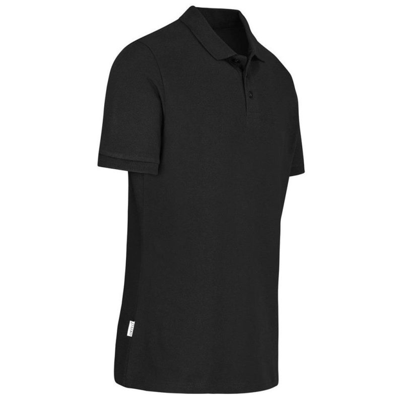 Mens Okiyo Tenyo Recycled Golf Shirt- Black