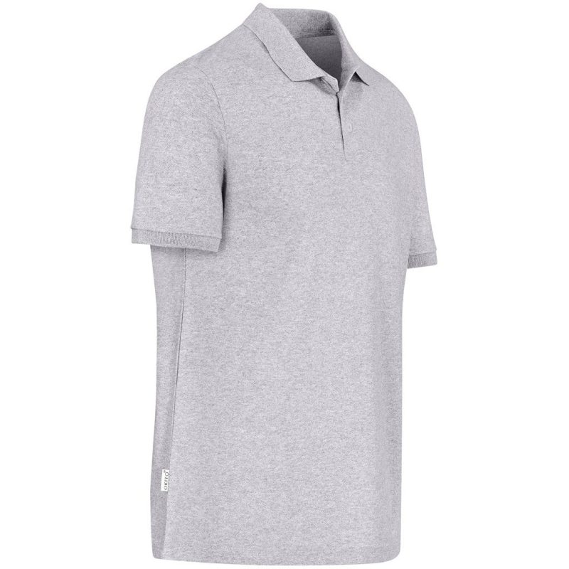 Mens Okiyo Tenyo Recycled Golf Shirt- Black