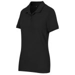 Ladies Okiyo Recycled Golf Shirt- Black