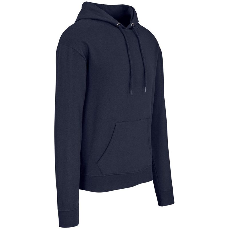 Mens Okiyo Kaizen Recycled Hooded Sweater- Black
