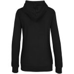 Ladies Okiyo Recycled Hooded Sweater- Black