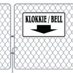 Klokkie _ Bell Business Sign
